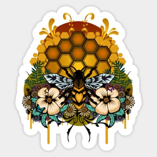 Queen Of Bees Sticker